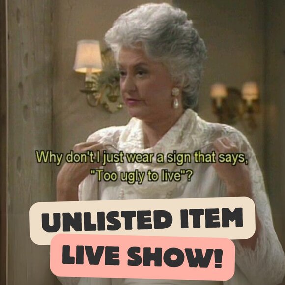 Unlisted items for live show - Picture 1 of 1